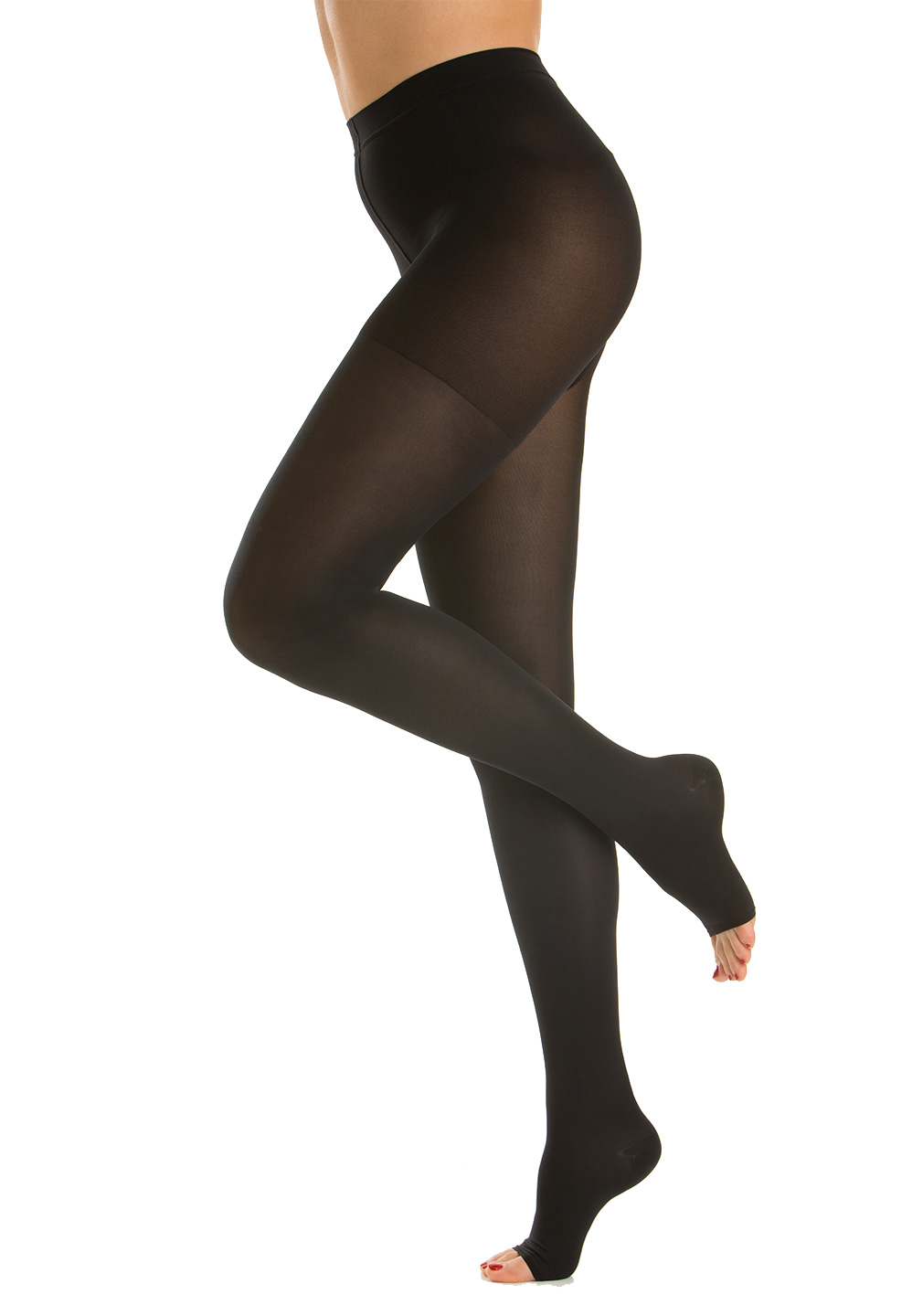 RELAXSAN M2080 (Black 1-S) Cotton medical compression tights (20